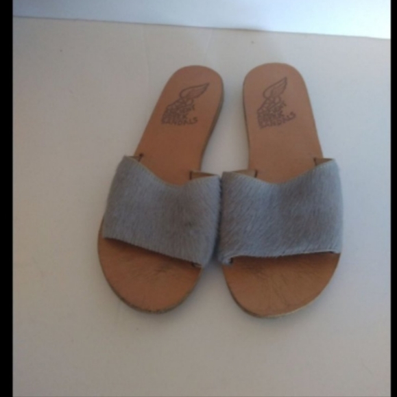 Ancient Greek Sandals Womens Size 36 Slides - Picture 1 of 4